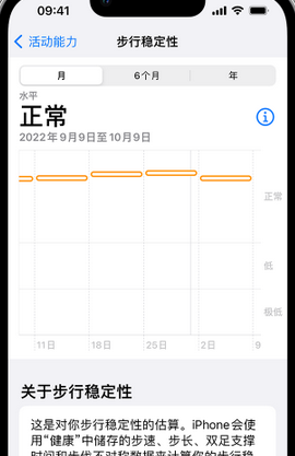 乌兰浩特iPhone手机维修如何在iPhone开启'步行稳定性通知'