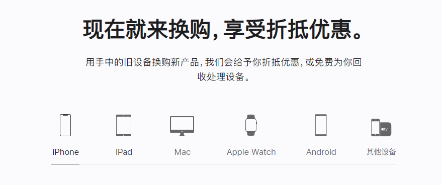 乌兰浩特苹果手机维修分享iPhone以旧换新的去处 