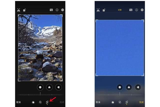 乌兰浩特苹果手机维修分享iPhone手机如何使用裁剪功能隐藏照片 